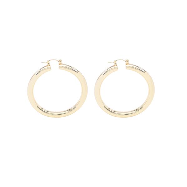 ALUMINUM HOOP-5 MM THICKNESS-50MM HOOP EARRING