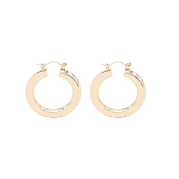 ALUMINUM HOOP THICKNESS-30MM HOOP EARRING