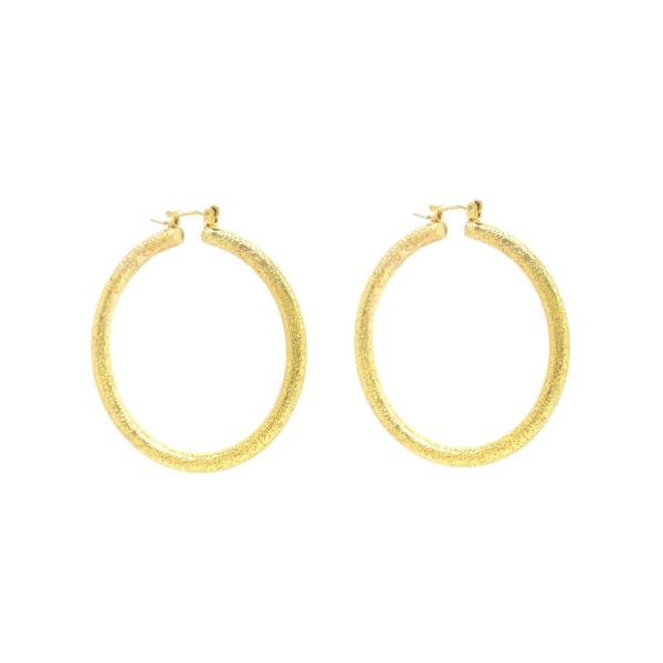 ALUMINUM HOOP THICKNESS--50MM HOOP EARRING