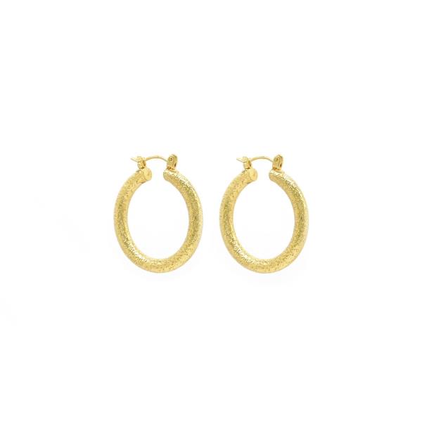 ALUMINUM HOOP THICKNESS--30MM HOOP EARRING