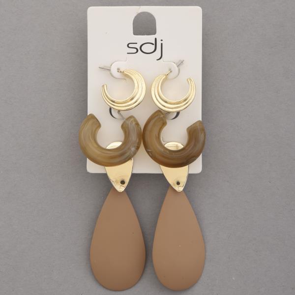 SDJ ASSSROTED EARRING SET