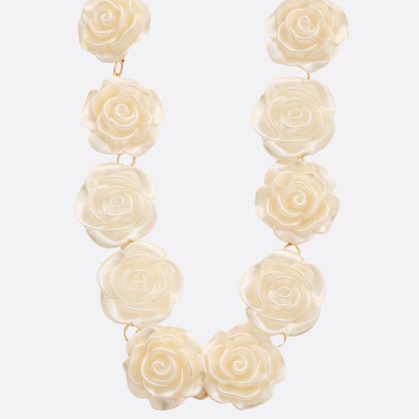 SDJ FLOWER LINK NECKLACE