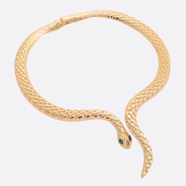 SDJ SNAKE METAL NECKLACE