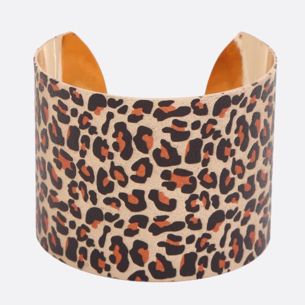 LEOPARD CUFF BRACELET