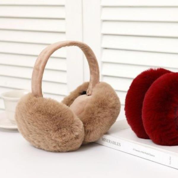 (PRE-ORDER/ONLY ONLINE) FAUX FUR EAR MUFF (12 UNITS)