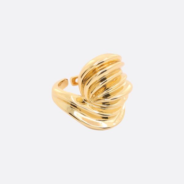 LINED METAL ADJUSTABLE RING