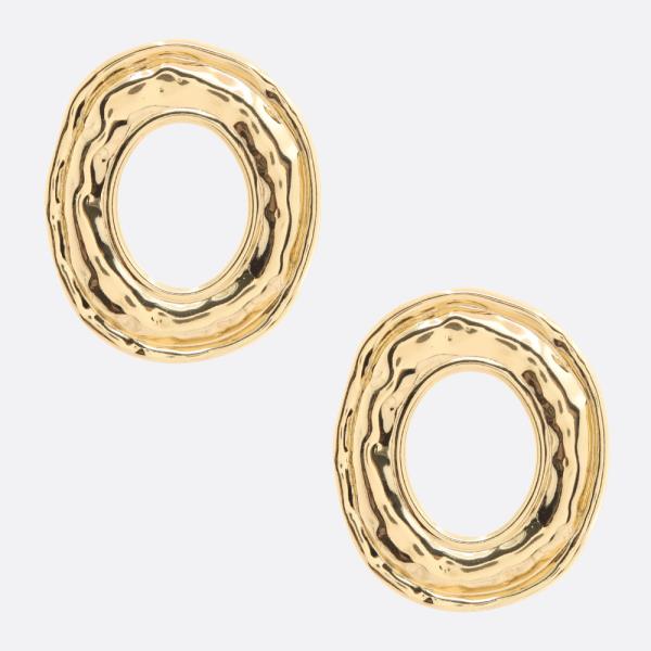 CIRCLE METAL EARRING