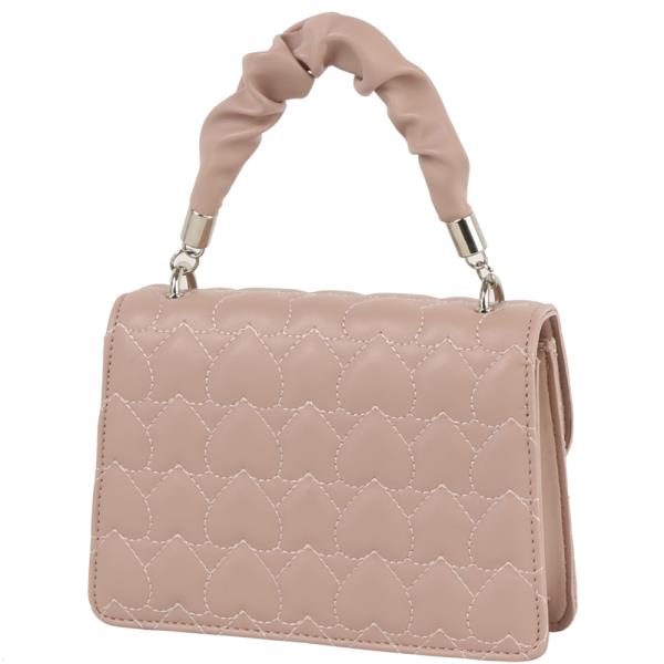 (ONLINE ONLY) Top handle Front Flap Heart Mini Satchel