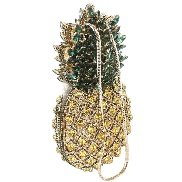 (ONLINE ONLY) Bling pineapple evening bag