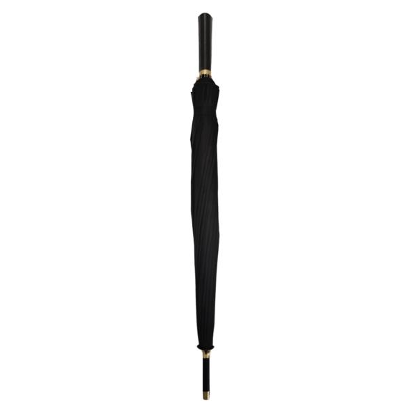 LEATHER HANDLE NON FOLDING UMBRELLA