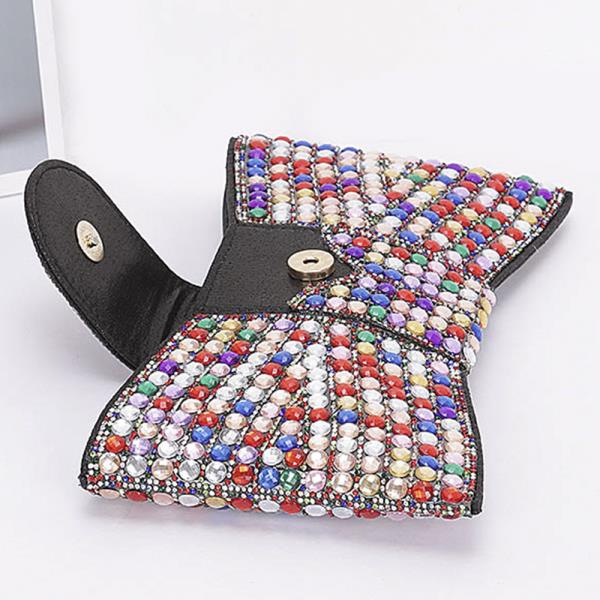 RHINESTONE PARTY CLUTCH BAG