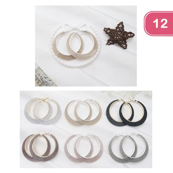 HOOP EARRING (12 UNITS)