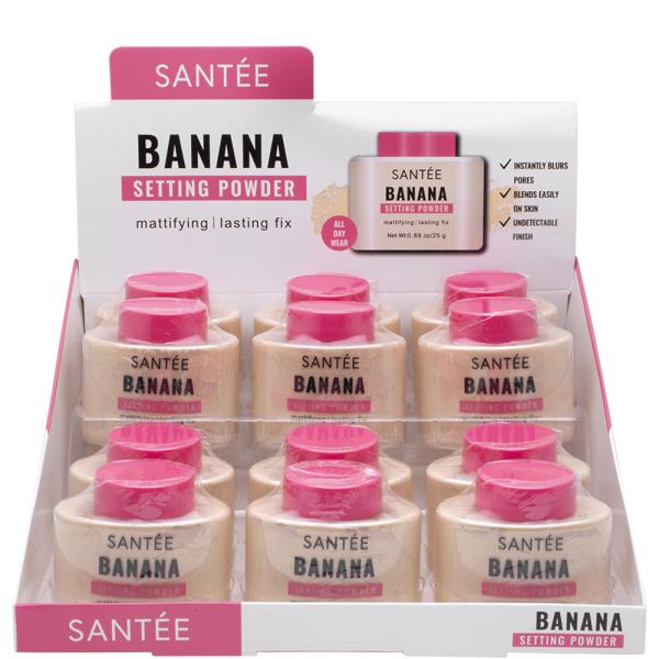 SANTEE BANANA SETTING POWDER (12 UNITS)