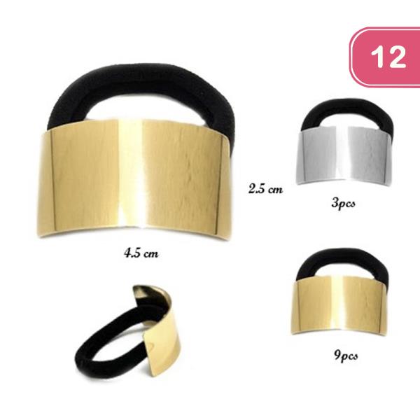 METAL HAIR TIE (12 UNITS)