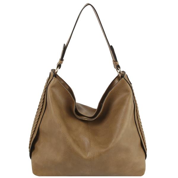 (ONLINE ONLY) SMOOTH SHOULDER HOBO BAG