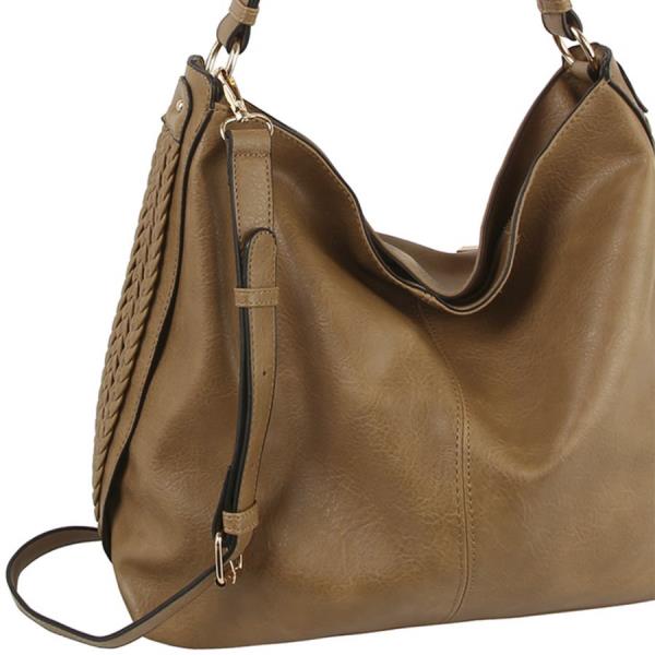 (ONLINE ONLY) SMOOTH SHOULDER HOBO BAG