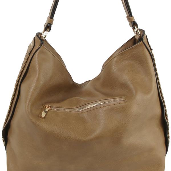 (ONLINE ONLY) SMOOTH SHOULDER HOBO BAG