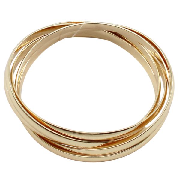 METAL BANGLE MULTI BRACELET SET