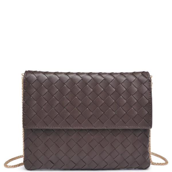 WOVEN IVY CLUTCH BAG