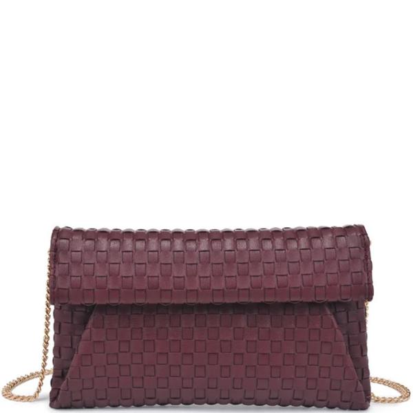 WOVEN PRISCILLA CLUTCH BAG