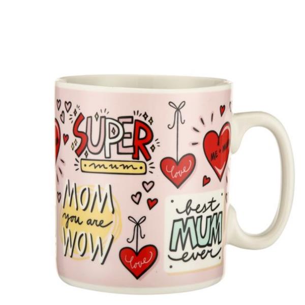 (ONLINE ONLY)  OVERSIZED SUPER MOM YOU ARE WOW 30 OZ MUG CUP