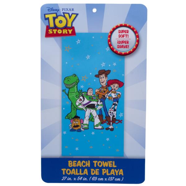 DISNEY PIXAR TOY STORY BEACH TOWEL