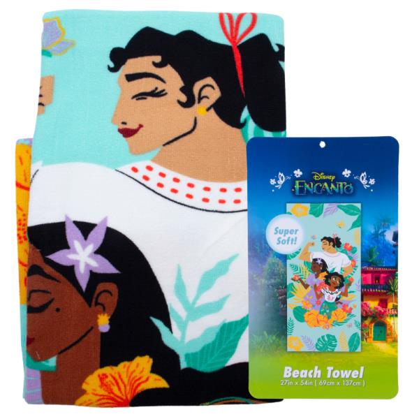 DISNEY ENCANTO "HOLA CASITA" BEACH TOWEL