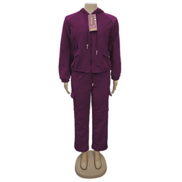 CORDUROY HOODIE AND PANT SET