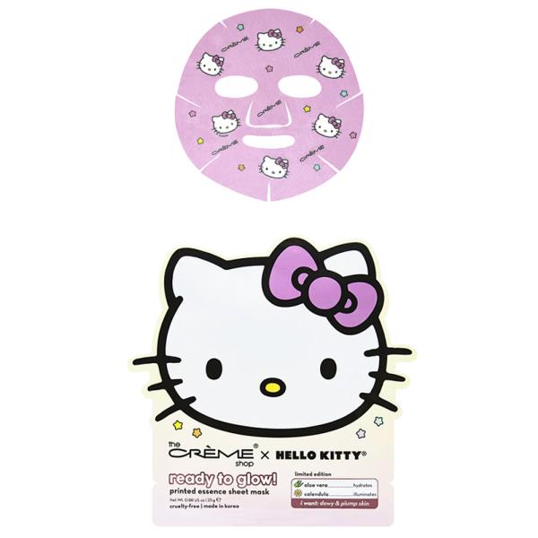 KITTY READY TO GLOW PRINTED ESSENCE SHEET MASK - 3 PC SET