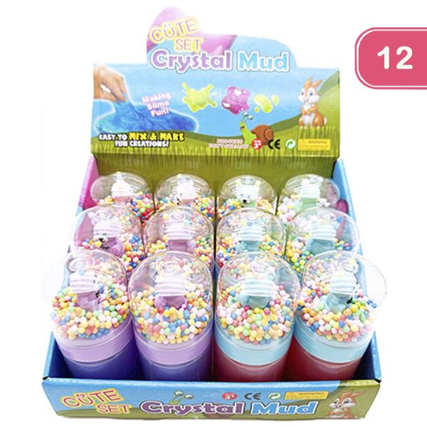 CUTE SET CRYSTAL MUD TOY (12 UNITS)