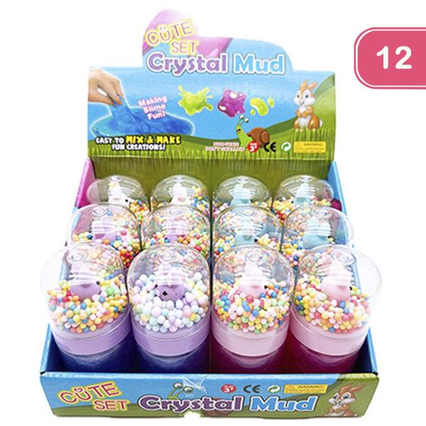 CUTE SET CRYSTAL MUD TOY (12 UNITS)