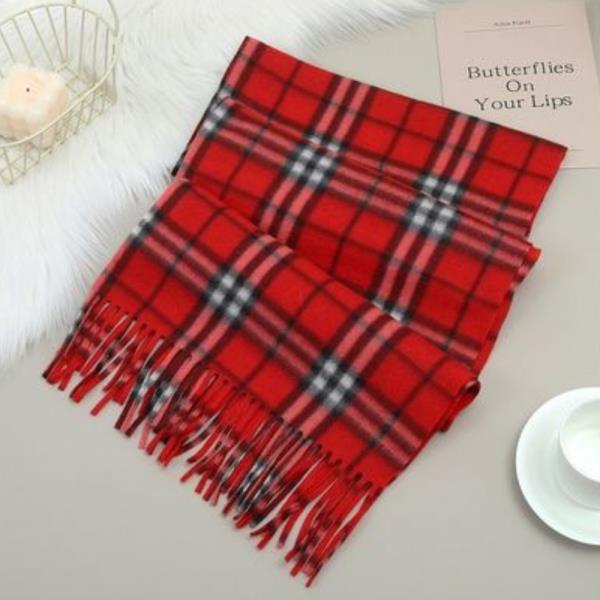 SOFT PLAID ASSORTED SCARF (12 UNITS)