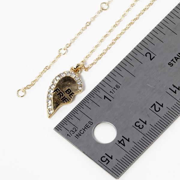 BEST FRIEND PENDANT NECKLACE