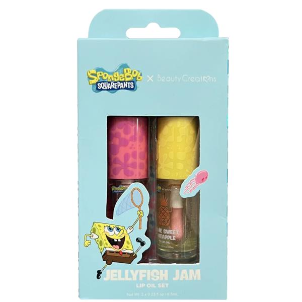 BEAUTY CREATIONS X SPONGEBOB JELLYFISH JAM LIP OIL SET