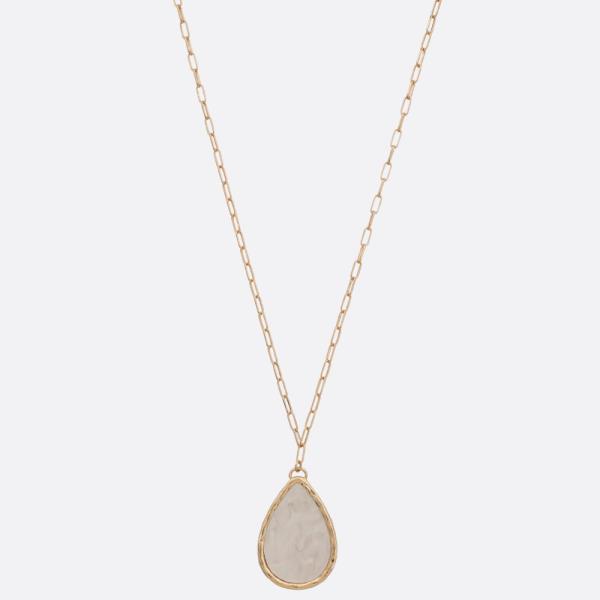 TEARDROP PENDANT NECKLACE