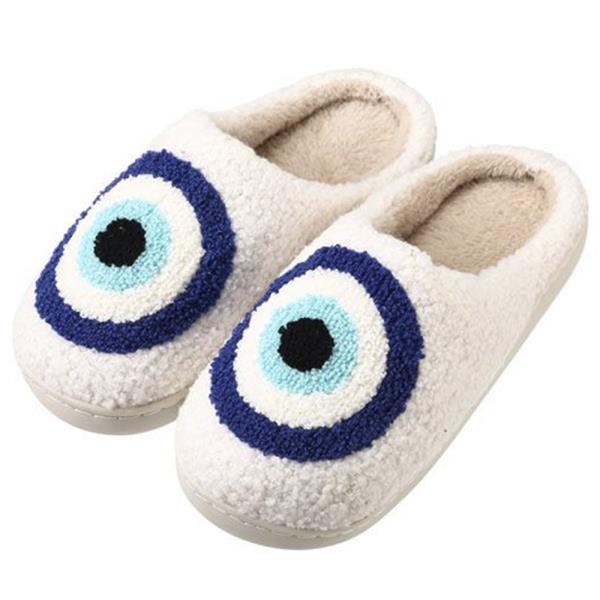 (ONLINE ONLY) EVIL EYE SLIPPER 6 PAIR PACK