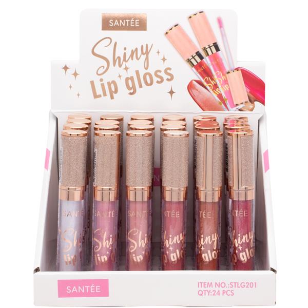 SANTEE SHINY LIP GLOSS (24 UNITS)