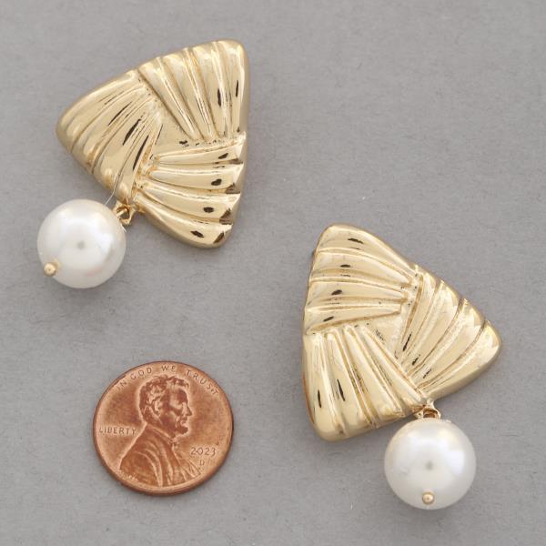 SODAJO TRIANGLE SHAPE PEARL BEAD M