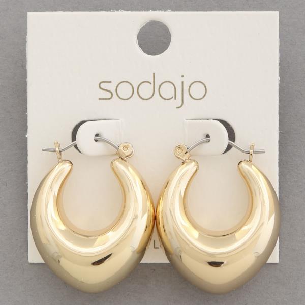 SODAJO METAL EARRING