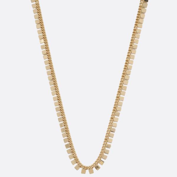 SODAJO METAL GOLD DIPPED NECKLACE