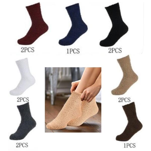 (ONLINE ONLY) COZY SOCKS ASSORTED PACK (12 UNITS)