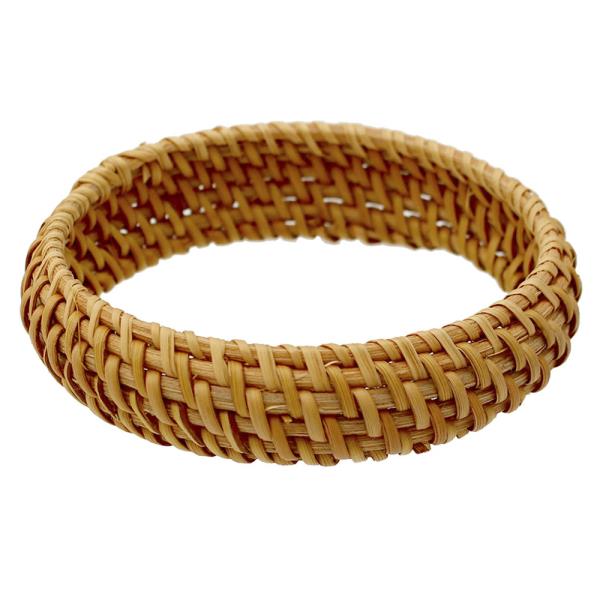 RATTAN BANGLE BRACELET