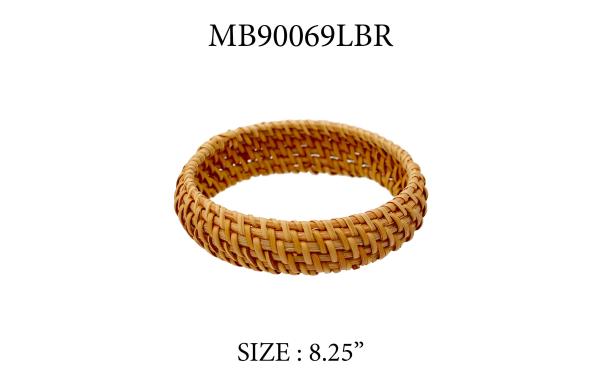 RATTAN BANGLE BRACELET