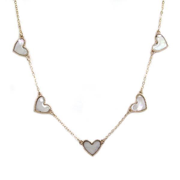 HEART STATION NECKLACE