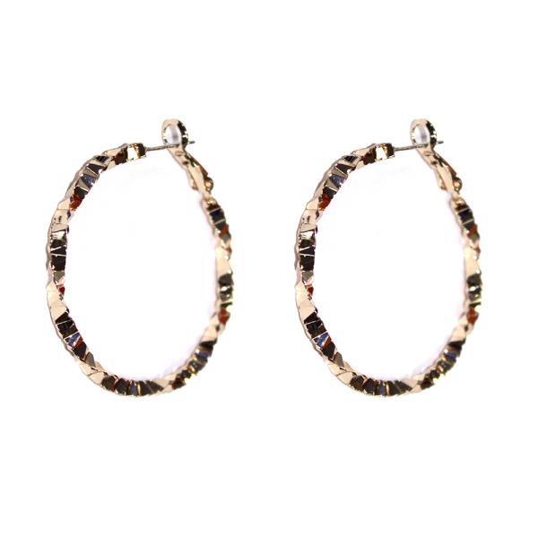 METAL HOOP EARRING