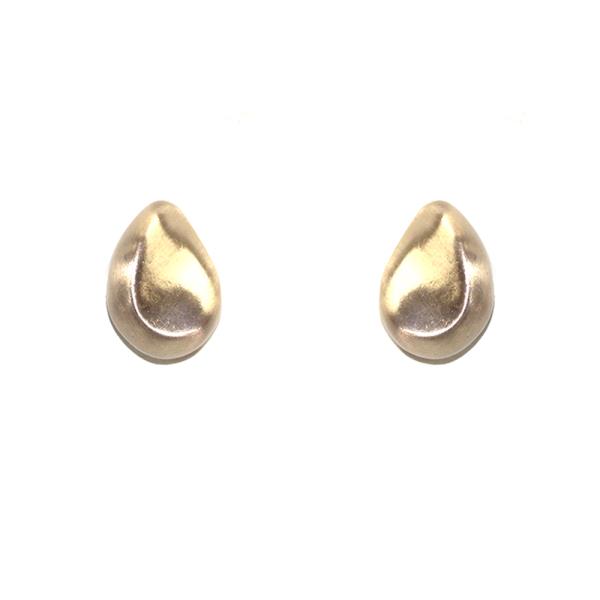 METAL STUD EARRING