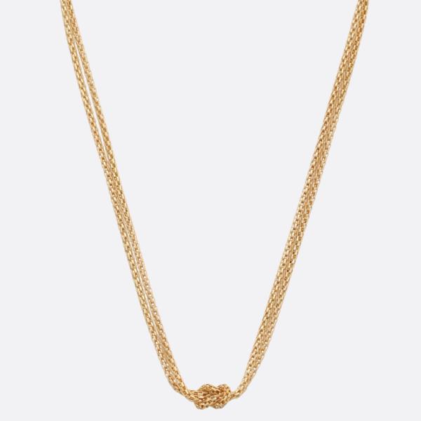 KNOT METAL NECKLACE