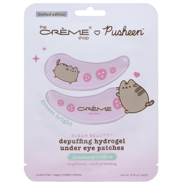 THE CREME SHOP X KLEAN BEAUTY PUSHEEN DEPUFFING HYDROGEL UNDER EYE PATCHES (6 UNITS)