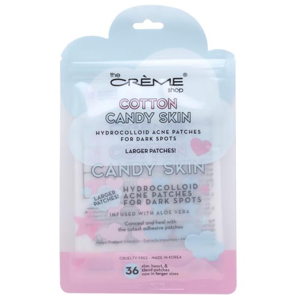 THE CREME SHOP COTTON CANDY SKIN HYDROCOLLOID ACNE PATCHES SET