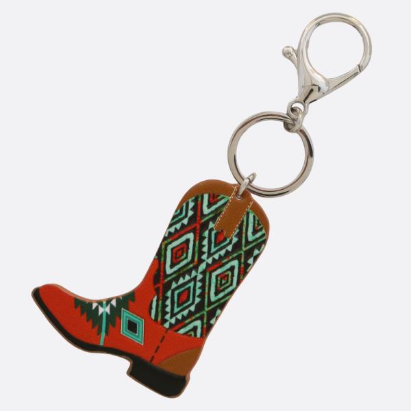 WESTERN STYLE BOOT KEYCHAIN